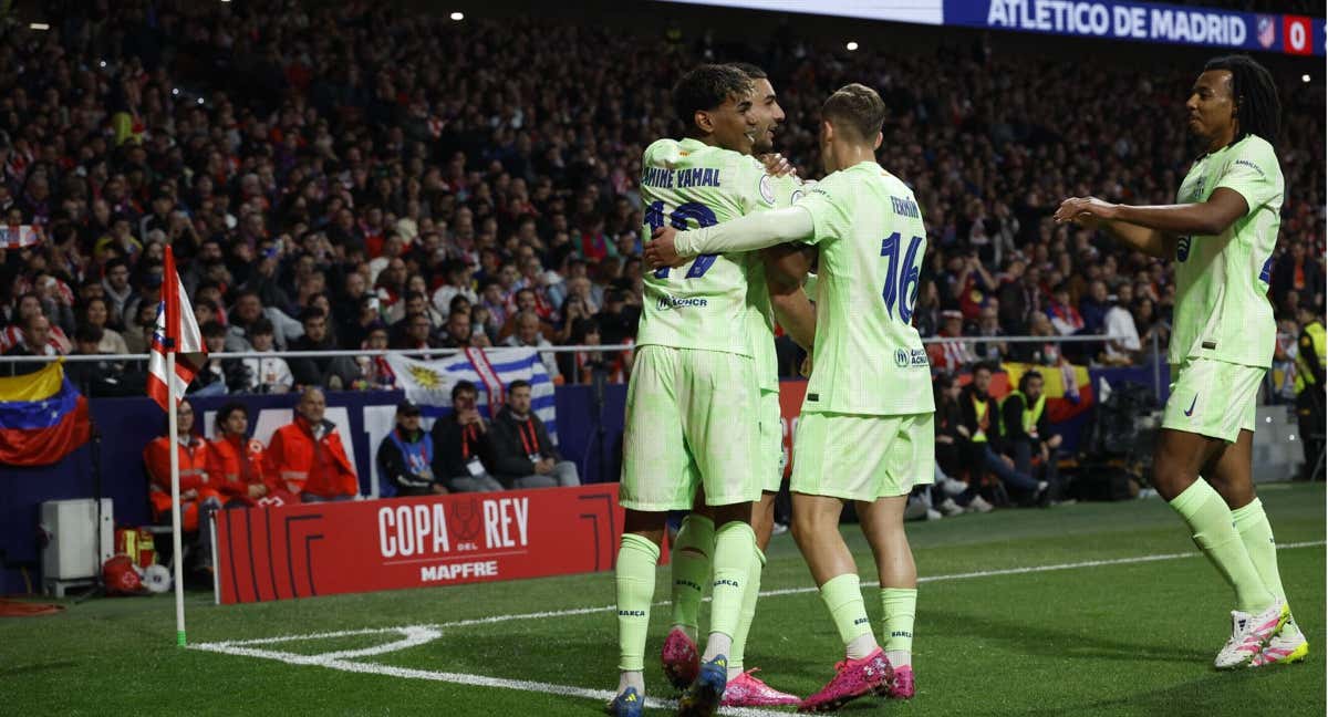 Lamine Yamal y Ferran Torres fueron los protagonistas en el gol.