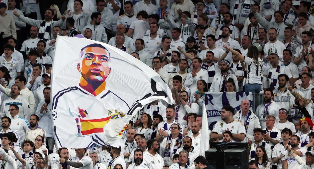 Aficionados del Real Madrid.