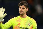 Un quiste en la rodilla pone en jaque a Courtois y Ancelotti reza para que esté listo contra el Arsenal