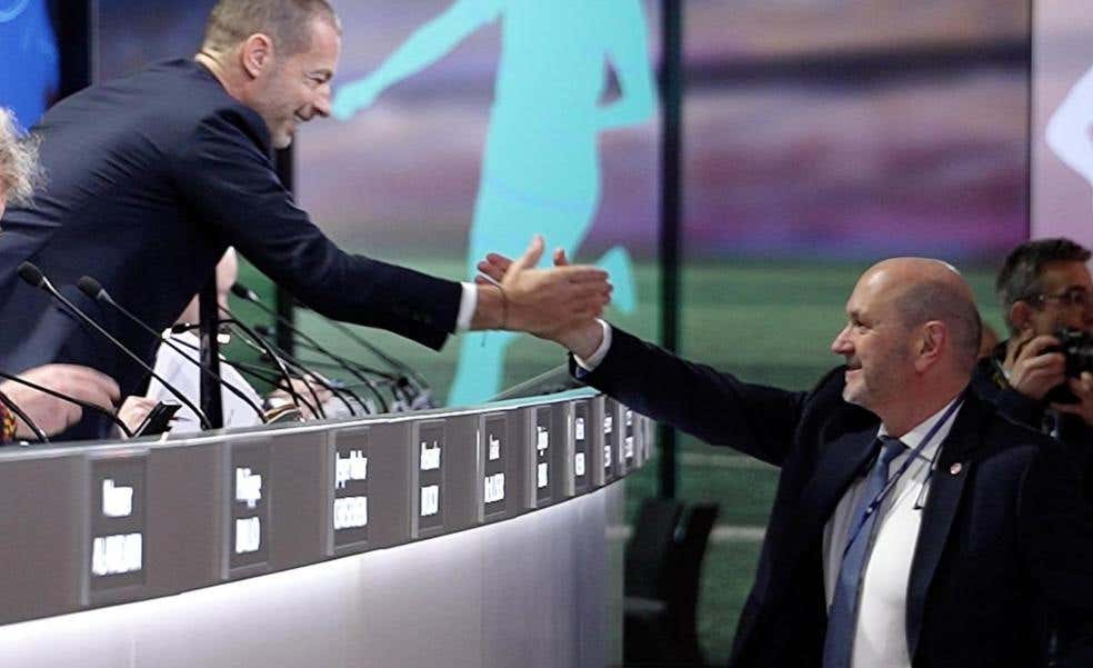 España recupera su sitio en el Comité Ejecutivo de UEFA con la elección de Rafael Louzán