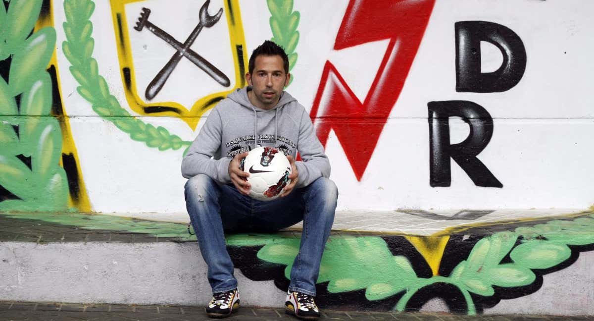 Raúl Tamudo firmó por el Rayo en verano de 2011.