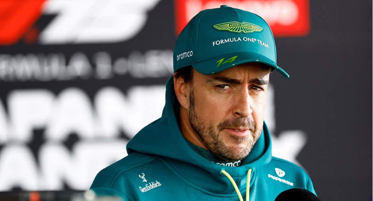 Alonso, en el circuito de Suzuka./REUTERS