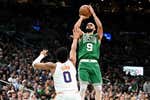 ¡Estratosférico! Los Boston Celtics establecen un nuevo listón triplista en la NBA: 1370 en una temporada... y contando