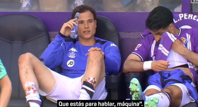 Así fue el diálogo entre Latasa y Luis Pérez que desembocó en la pelea en el banquillo: «Tú, cállate, máquina. Estás para hablar»