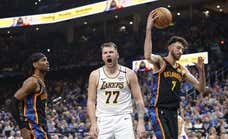 La explicación madridista de Luka Doncic para el recital con el que los Lakers arrollaron a los Thunder