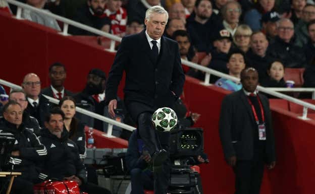 Carlo Ancelotti. AFP