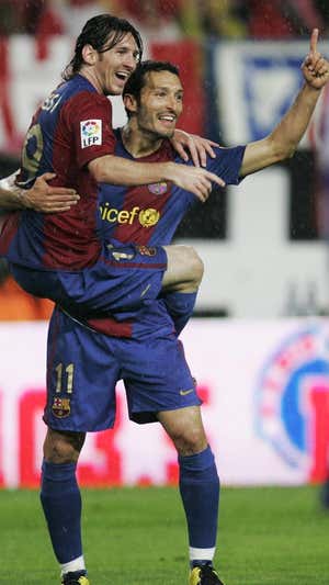 Las piernas curvas de Zambrotta.