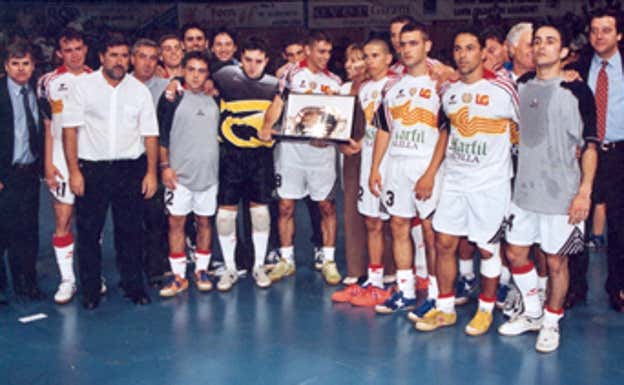 Industrias Santa Coloma, subcampeón de Liga en 1999.  LNFS