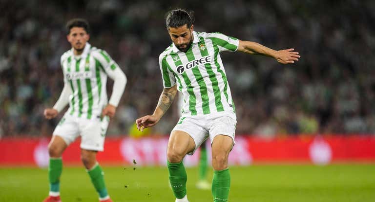 Ricardo Rodríguez, durante un partido del Betis.