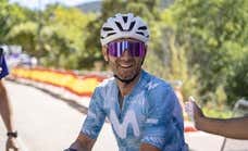 Alejandro Valverde, trasladado al hospital tras sufrir una caída en la vuelta a Ibiza BTT
