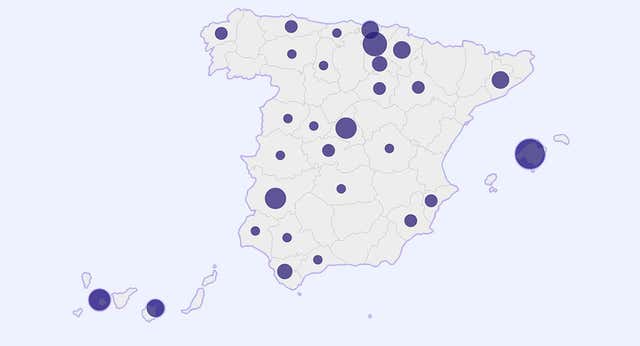Santos y vírgenes, pero también órdenes y cruces: el mapa de los clubes de fútbol con nombres religiosos