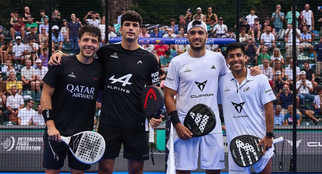 Tapia-Coello y Galán-Chingotto se verán las caras por primera vez en una final en 2025