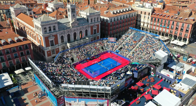 Regresa el escenario más icónico del pádel mundial: la Plaza Mayor de Valladolid acogerá la segunda prueba española de Premier Padel
