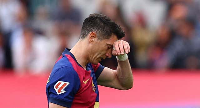 Porqué no juega Robert Lewandowski la final de la Copa del Rey y cuándo vuelve a jugar con el Barça