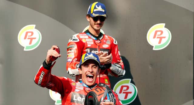 Pecco Bagnaia se responsabiliza del fichaje de Marc Márquez: «Cometí errores y Ducati quiere ganar el campeonato»