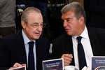 El Clásico se empieza a jugar en el Guadalquivir: Florentino y Laporta, separados por 700 metros