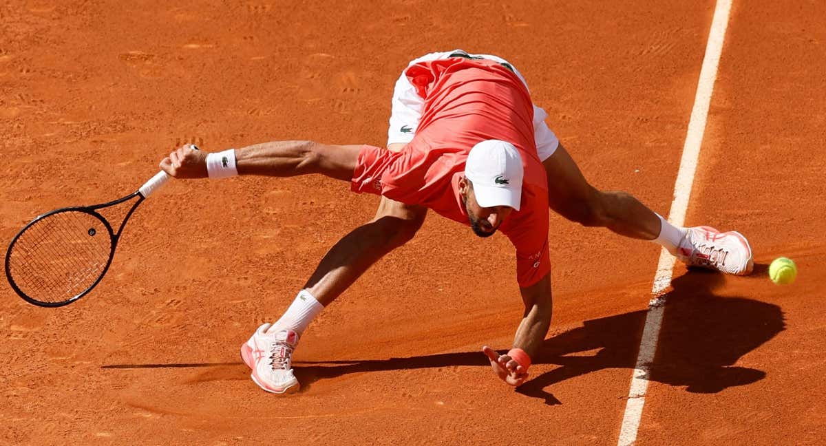 Djokovic, en el torneo de Madrid.