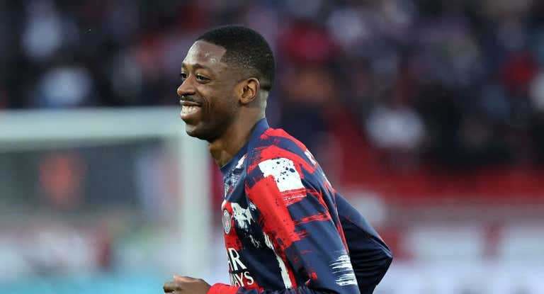Ousmane Dembélé, una de las figuras del PSG de Luis Enrique</p><p>.