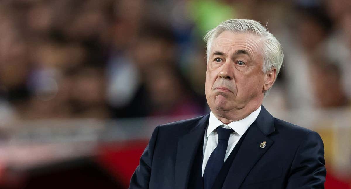 Carlo Ancelotti, entrenador del Real Madrid. /GETTY