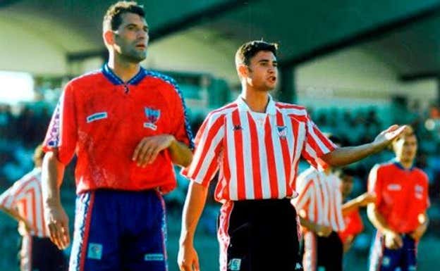 Corino, en su época en el Athletic Club.  DV