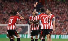 Un penalti y expulsión del VAR condena e indigna al Athletic