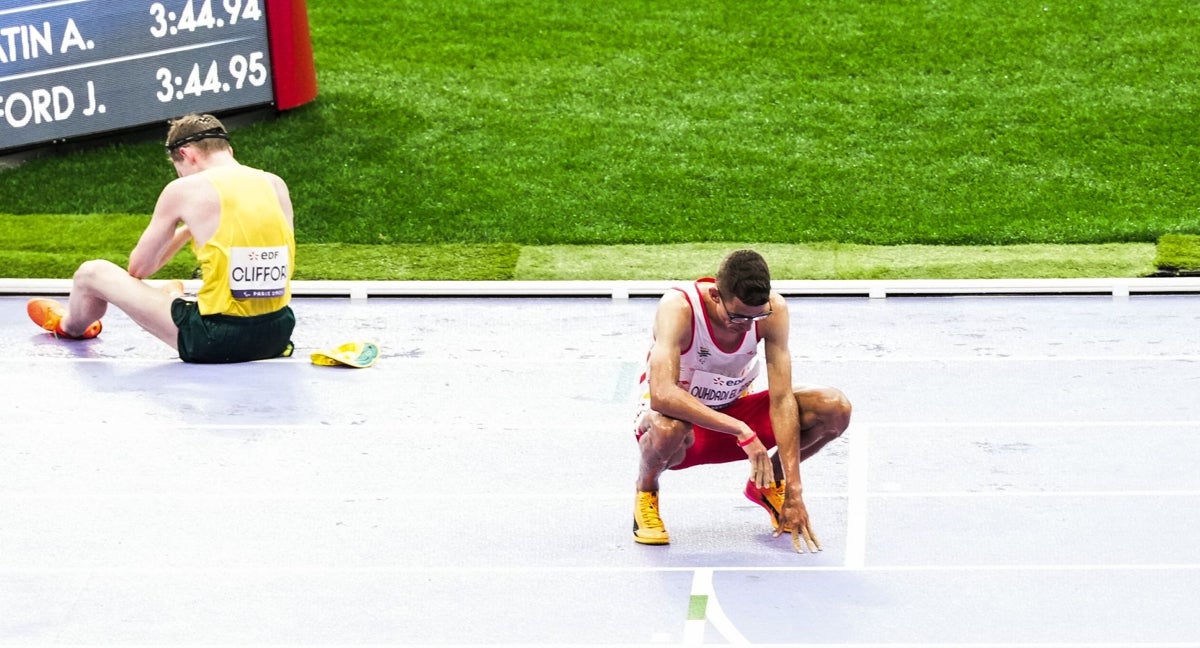 Yassine Ouhdadi en París 2024.
