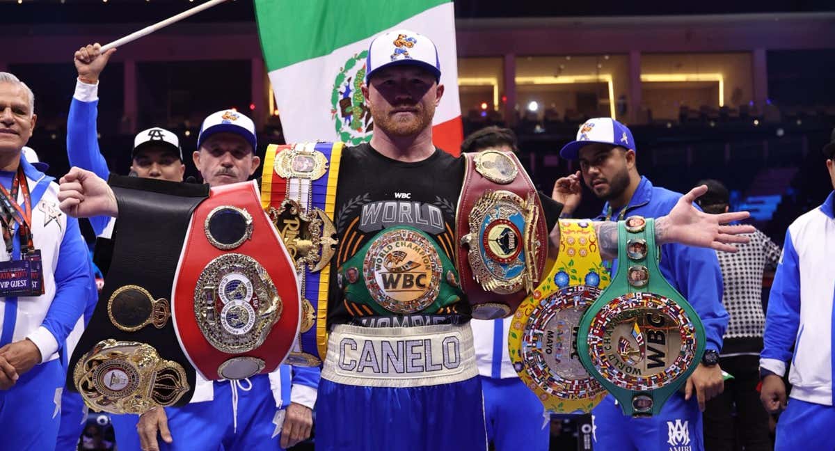 Canelo Álvarez, tras su victoria sobre Scull./DAZN Boxing