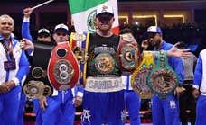 Canelo cumple con tedio en Arabia Saudí y confirma su pelea contra Crawford