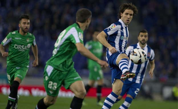 Joan Verdú, en un Espanyol-Betis. ABC