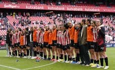 Un viaje en coche desde Bilbao a Madrid de Jon Uriarte y un staff de 17 personas retratan la importancia del femenino en el Athletic