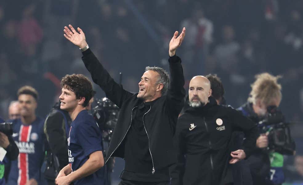 Luis Enrique se sube a los lomos de Donnarumma y vuela con el gol de Fabián y el motor de Achraf