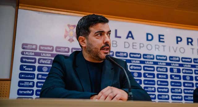 Se archiva la causa por coacciones en violencia de género contra Rayco García, consejero del CD Tenerife