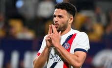 Luis Enrique 'ficha' a Gonçalo Ramos para la final de la Champions: se divierte con la unidad B y alza la mano