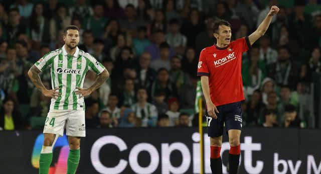 Budimir complica el sueño de la Champions para el Betis
