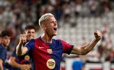 Guardiola quiere llevarse a Dani Olmo al Manchester City: ¿se abrirá el Barça a una venta?