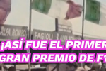 Así fue el primer Gran Premio de Fórmula 1, imágenes increíbles a color.