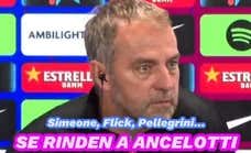 'Lucho', Flick, Simeone… han querido dedicarle unas palabras a Ancelotti antes de su despedida.