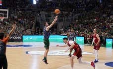 El Unicaja se impone en la prórroga a un buen UCAM Murcia y certifica ser cabeza de serie en los playoffs