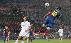 El Messi más nostálgico no olvida su gol contra el Manchester United en la final de la Champions de 2009: “Hay otros más lindos, pero es mi favorito”