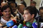 Ángel Haro, con las ganas propias de estar «escribiendo nuestra historia»... y con confianza: «Estamos rompiendo el techo de cristal»