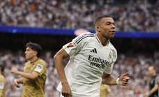 Mbappé saca la calculadora en mitad del partido y se toma a broma los criterios de la Bota de Oro: “Este vale medio”
