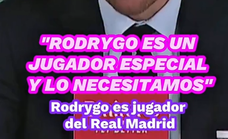 Xabi Alonso habló de Rodrygo en su primera rueda de prensa como entrenador del Real Madrid.