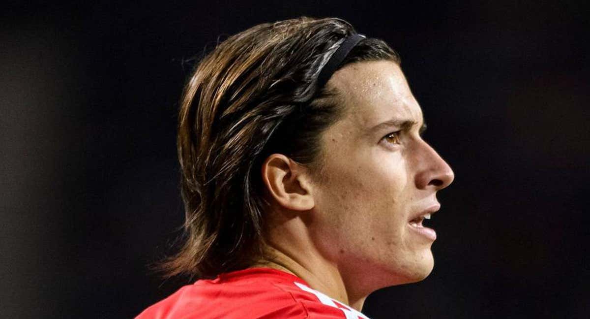 Álvaro Carreras, con el Benfica./BENFICA
