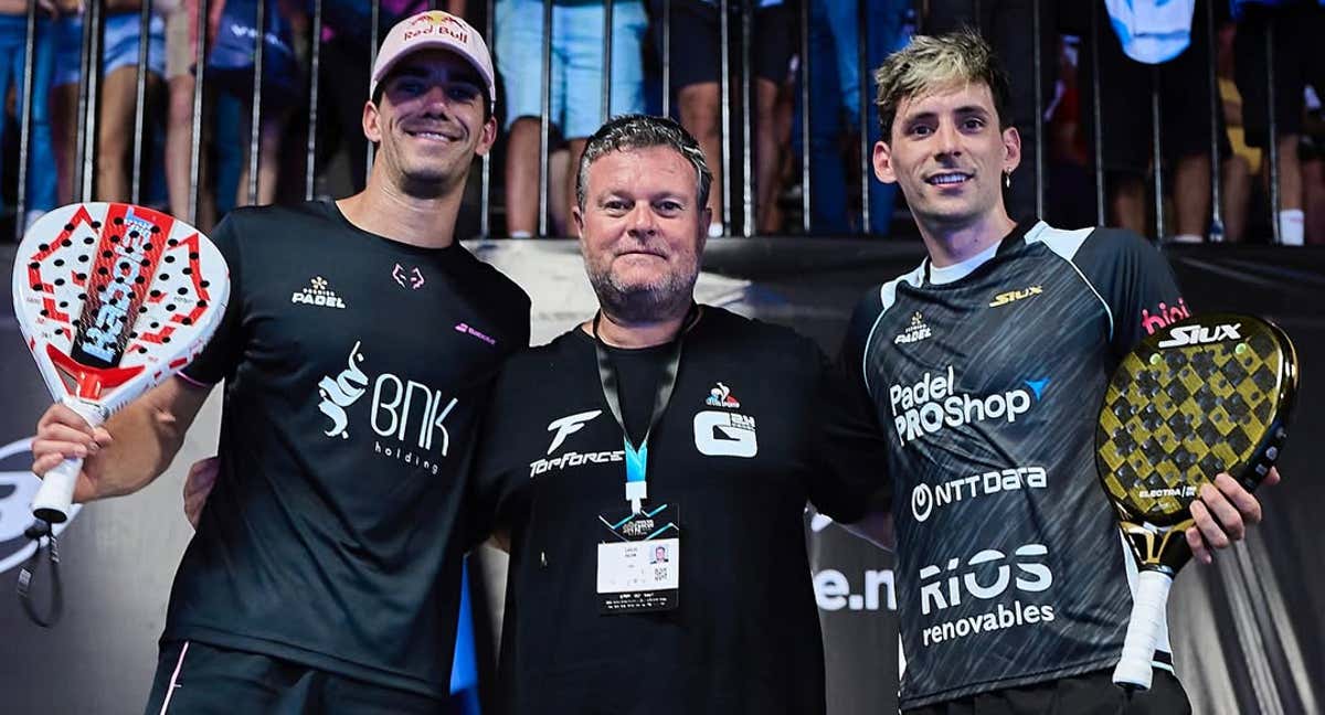 Lebrón y Stupa han llegado a la final en cuatro de los cinco torneos que han disputado esta temporada. /Premier Padel